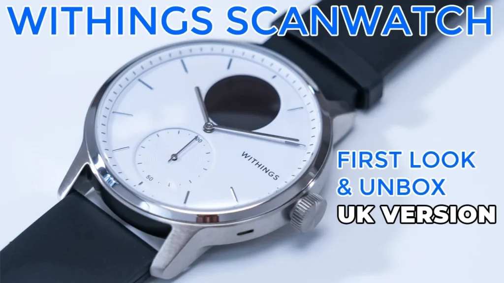 Video thumbnail — NEW Withings ScanWatch Unboxing & First Look - 42 mm White Dial