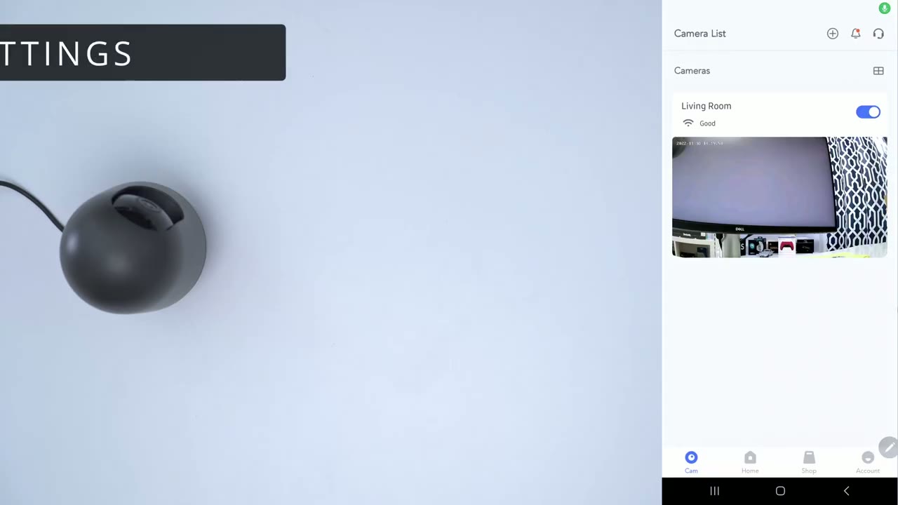 Screenshot — App Settings