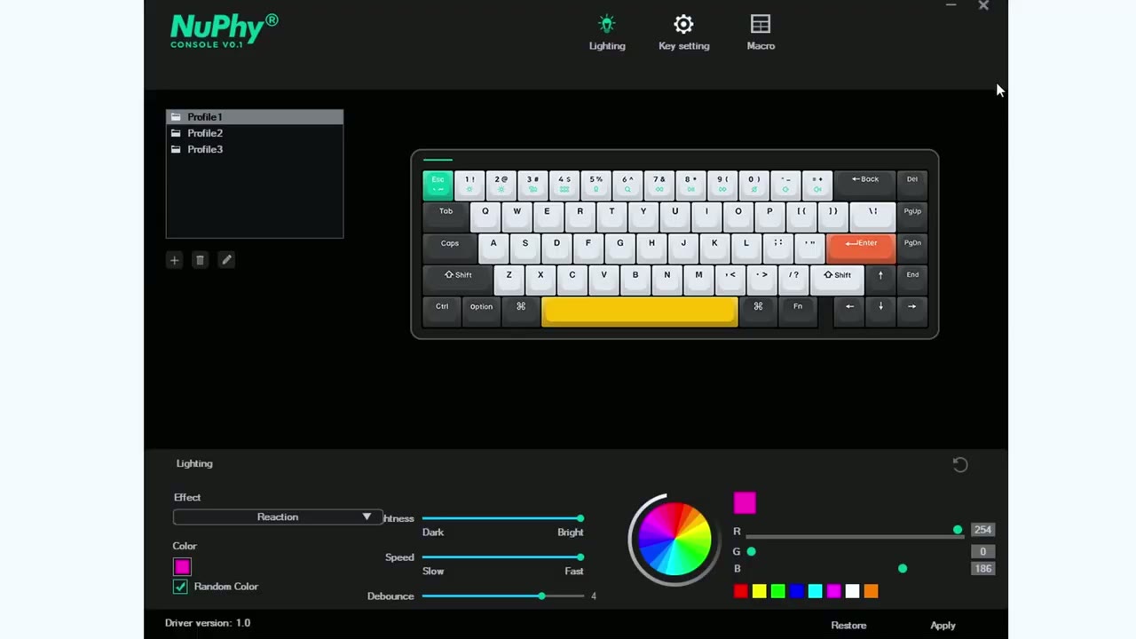 Screenshot — Software