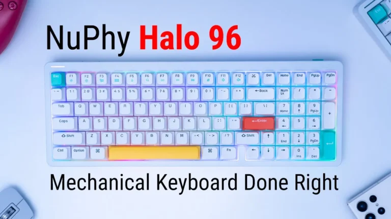 Video thumbnail — NuPhy Halo 96 Mechanical Keyboard - Just Premium All Around!