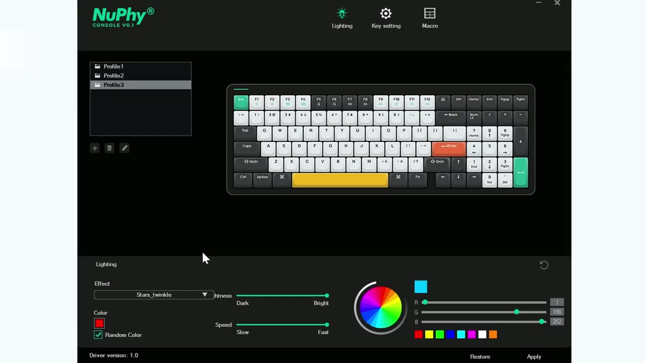 Screenshot — Software