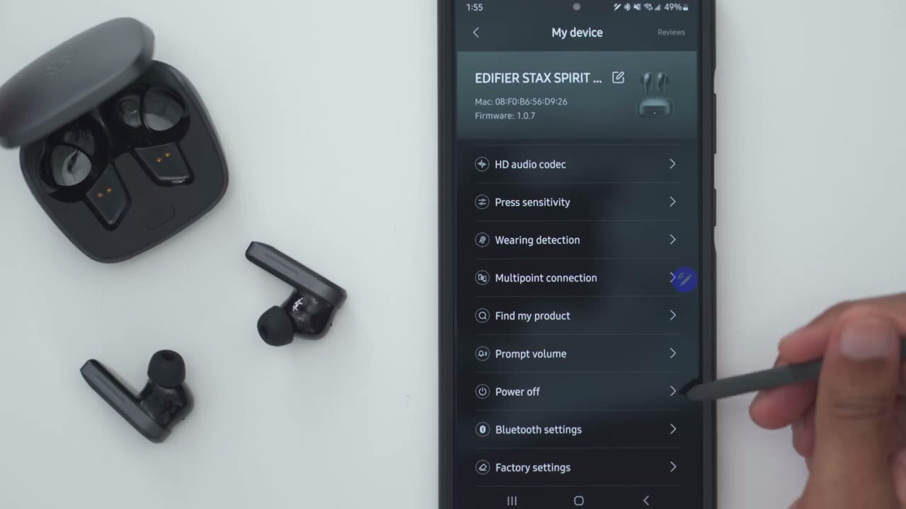 Screenshot — Controls
