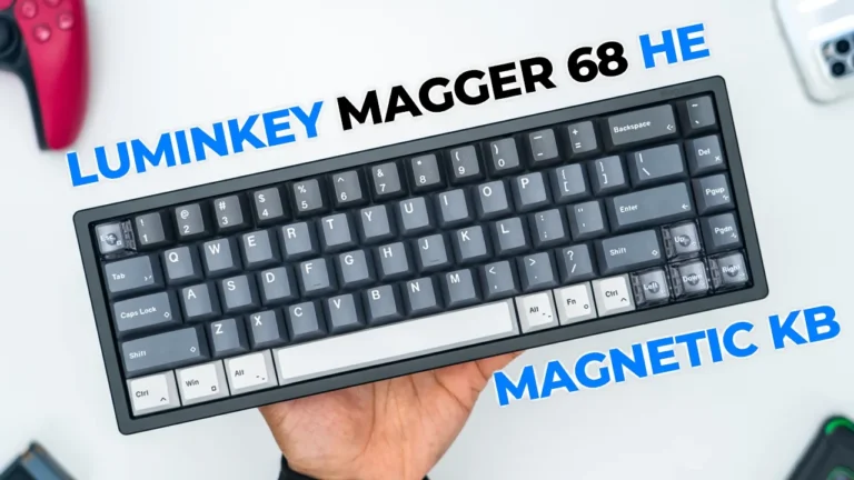 Video thumbnail — Pro Gaming Features & Great Software! ⌨️ Luminkey Magger 68 HE Review!