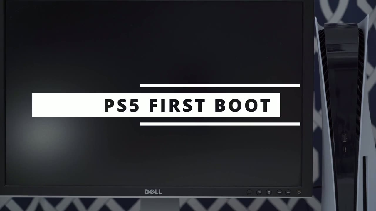 Screenshot — First Boot