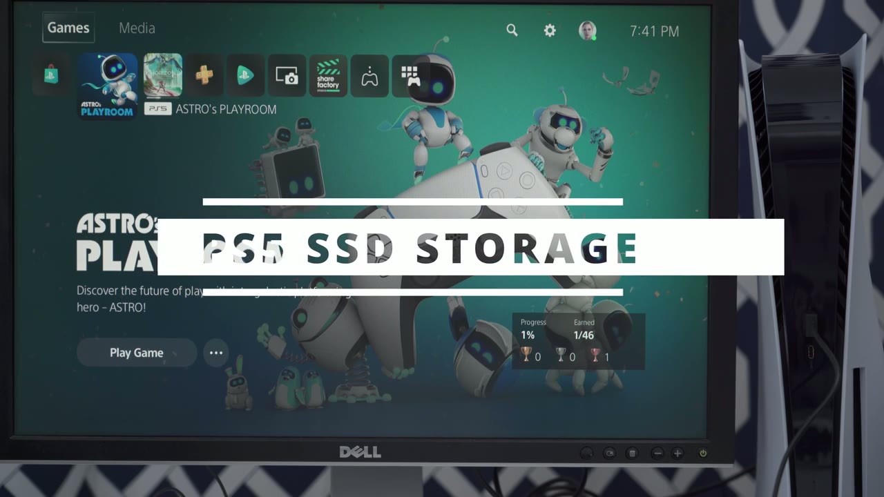 Screenshot — PS5 SSD Storage