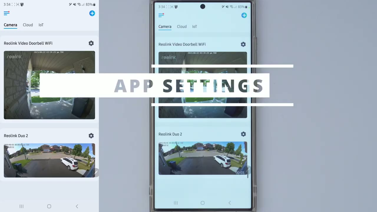Screenshot — App Settings