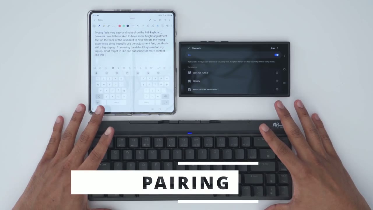 Screenshot — Pairing