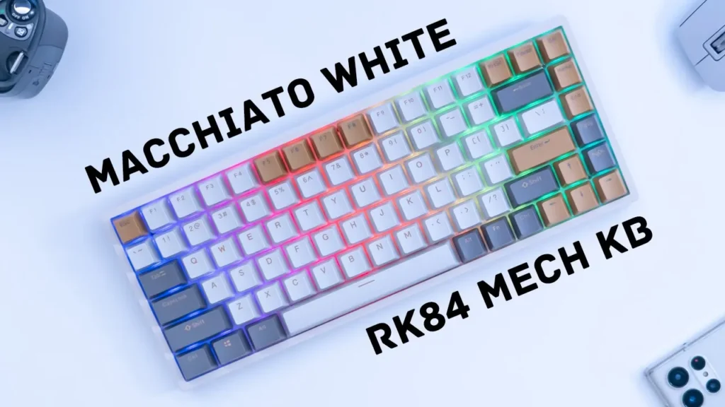 Video thumbnail — Royal Kludge RK84 Macchiato Keyboard - When Typing Matters!