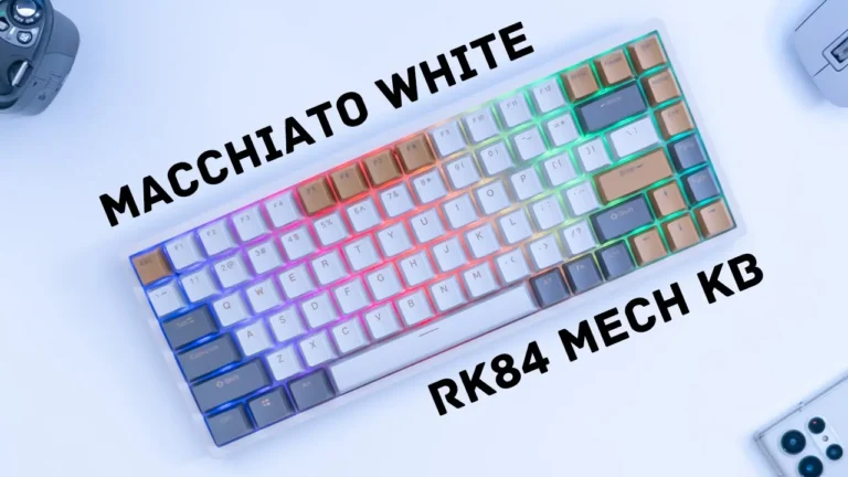 Video thumbnail — Royal Kludge RK84 Macchiato Keyboard - When Typing Matters!