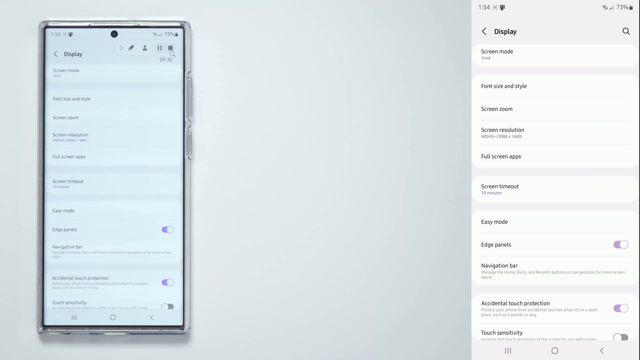 Screenshot — Tip 7 - Screen Time Out