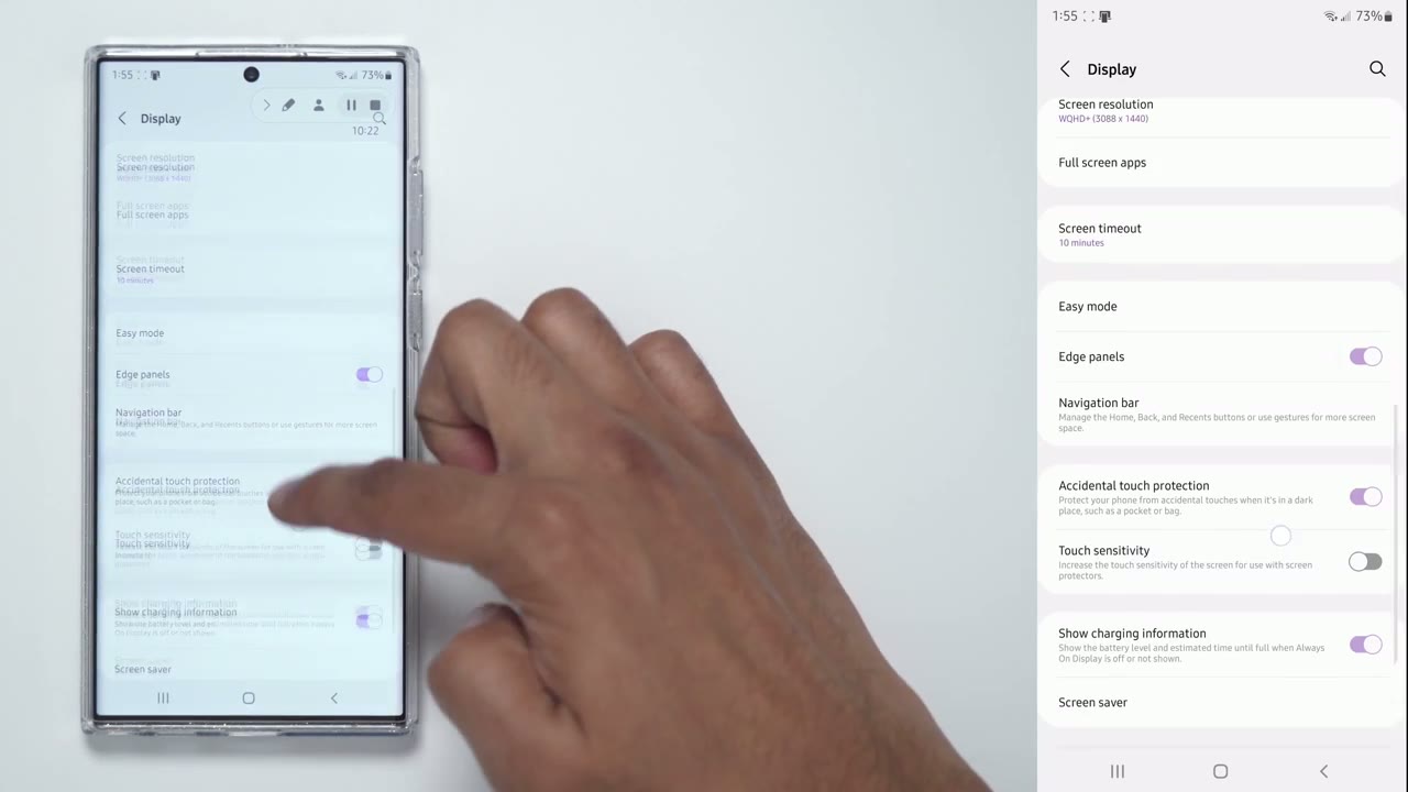 Screenshot — Tip 8 - Screen Saver
