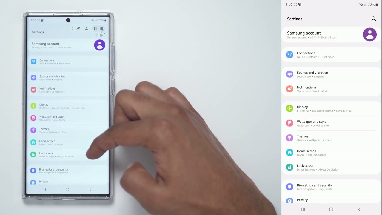 Screenshot — Tip 9 - Location Settings