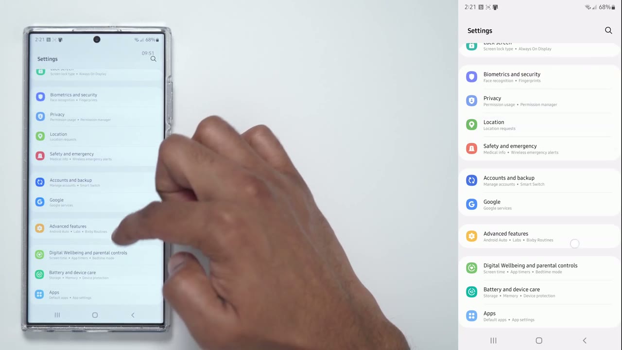 Screenshot — Tip 13 - Battery Settings