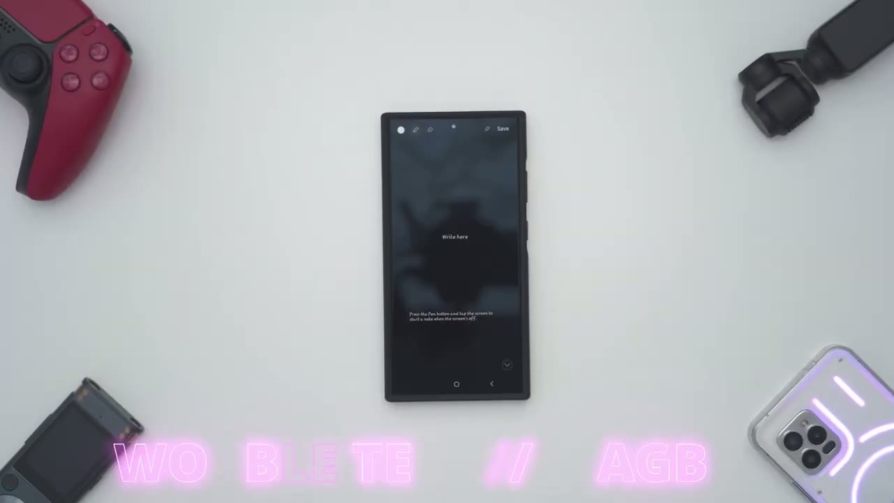 Screenshot — Wobble & S Pen