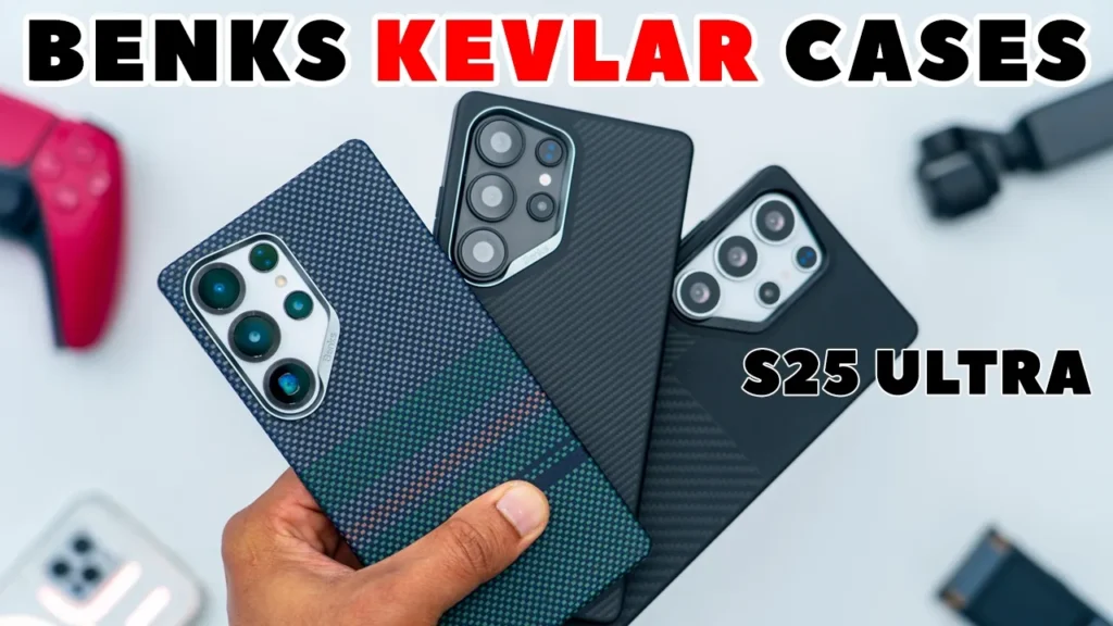 Video thumbnail — S25 Ultra With Kevlar Protection! Benks ArmorAir & ArmorPro Kevlar Cases