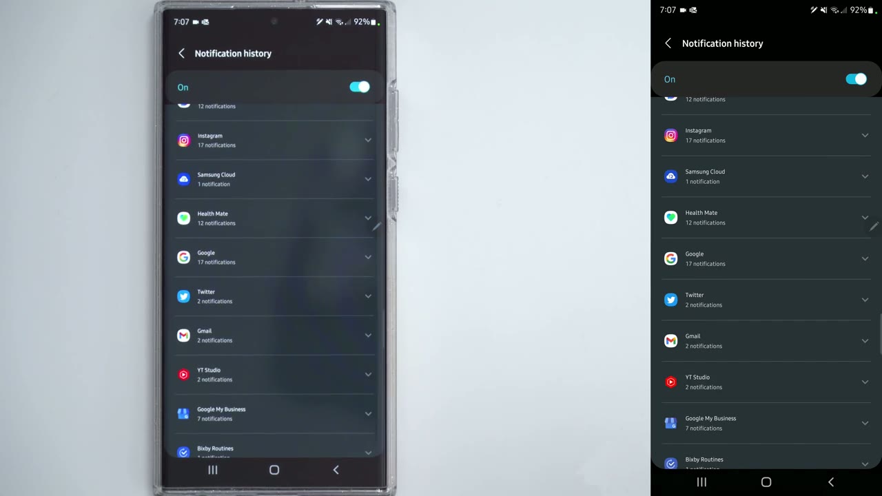 Screenshot — Tip 3 - Customize Notifications