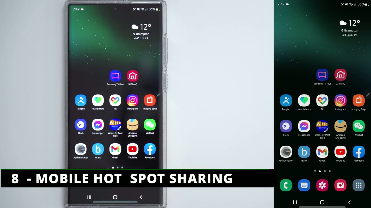 Screenshot — Tip 18 - Hot Spot & Sharing