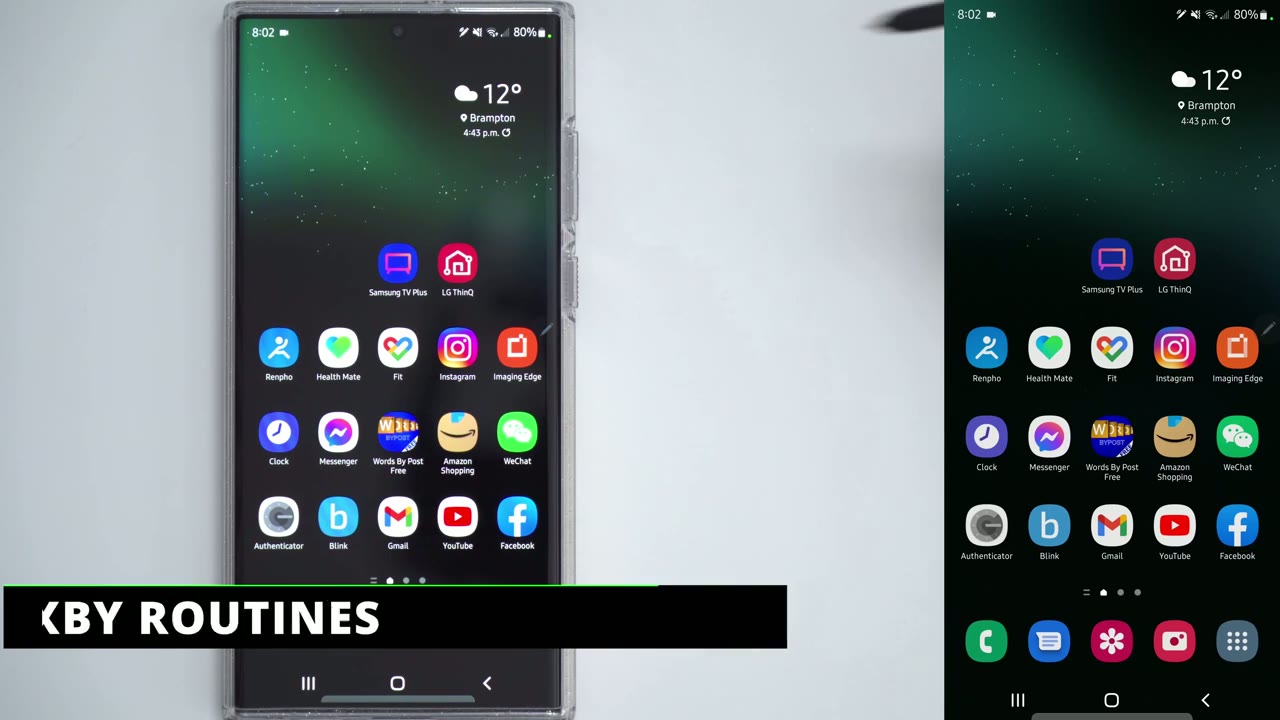 Screenshot — Tip 24 - Useful Bixby Routines