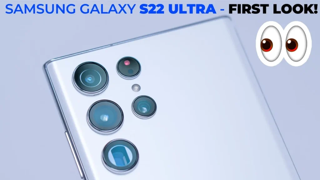 Video thumbnail — Samsung Galaxy S22 Ultra - Phantom White - 1st Look & Unboxing!