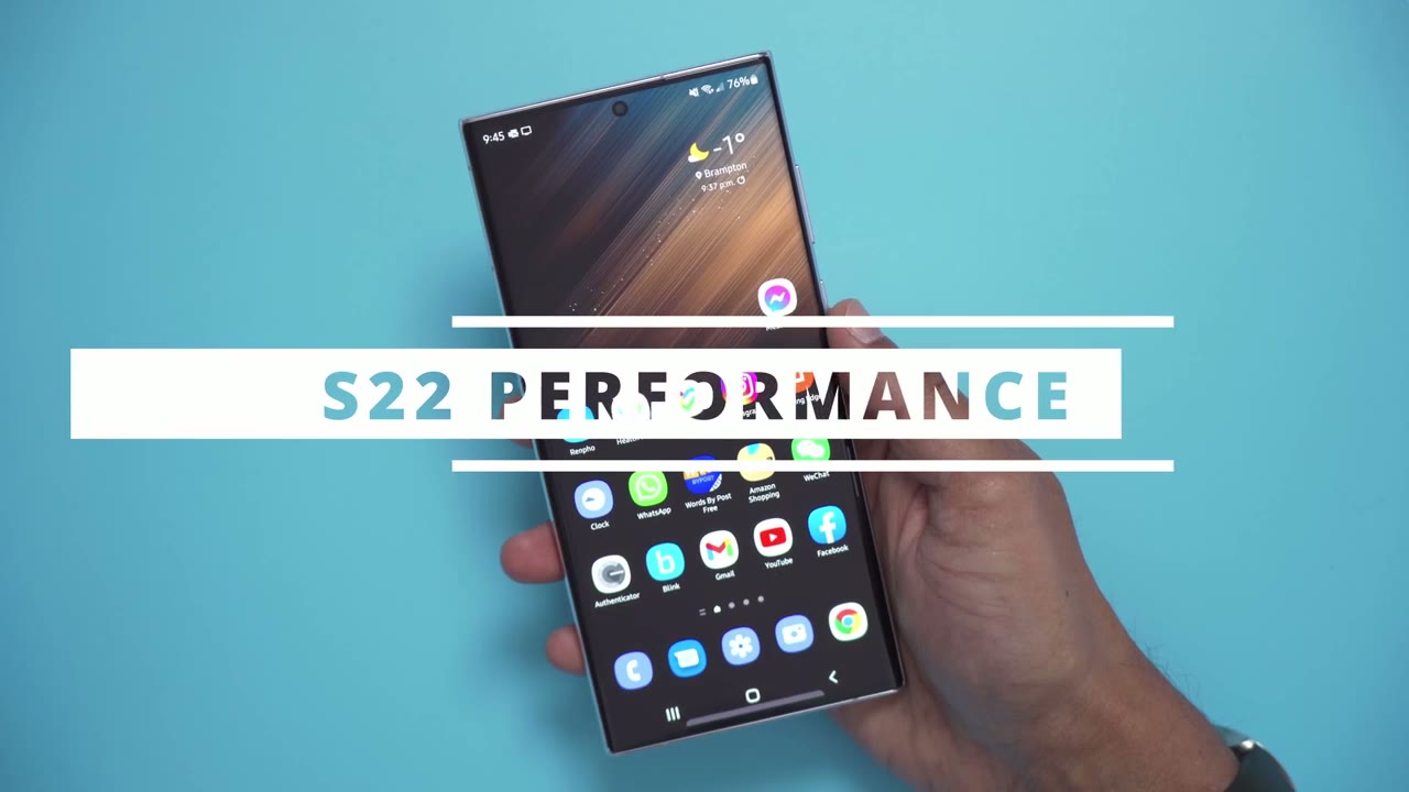 Screenshot — Overall Performance