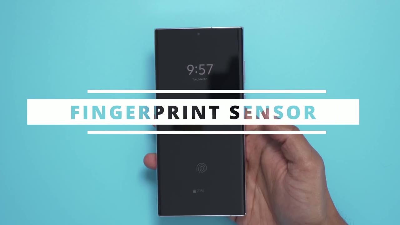 Screenshot — Fingerprint Sensor