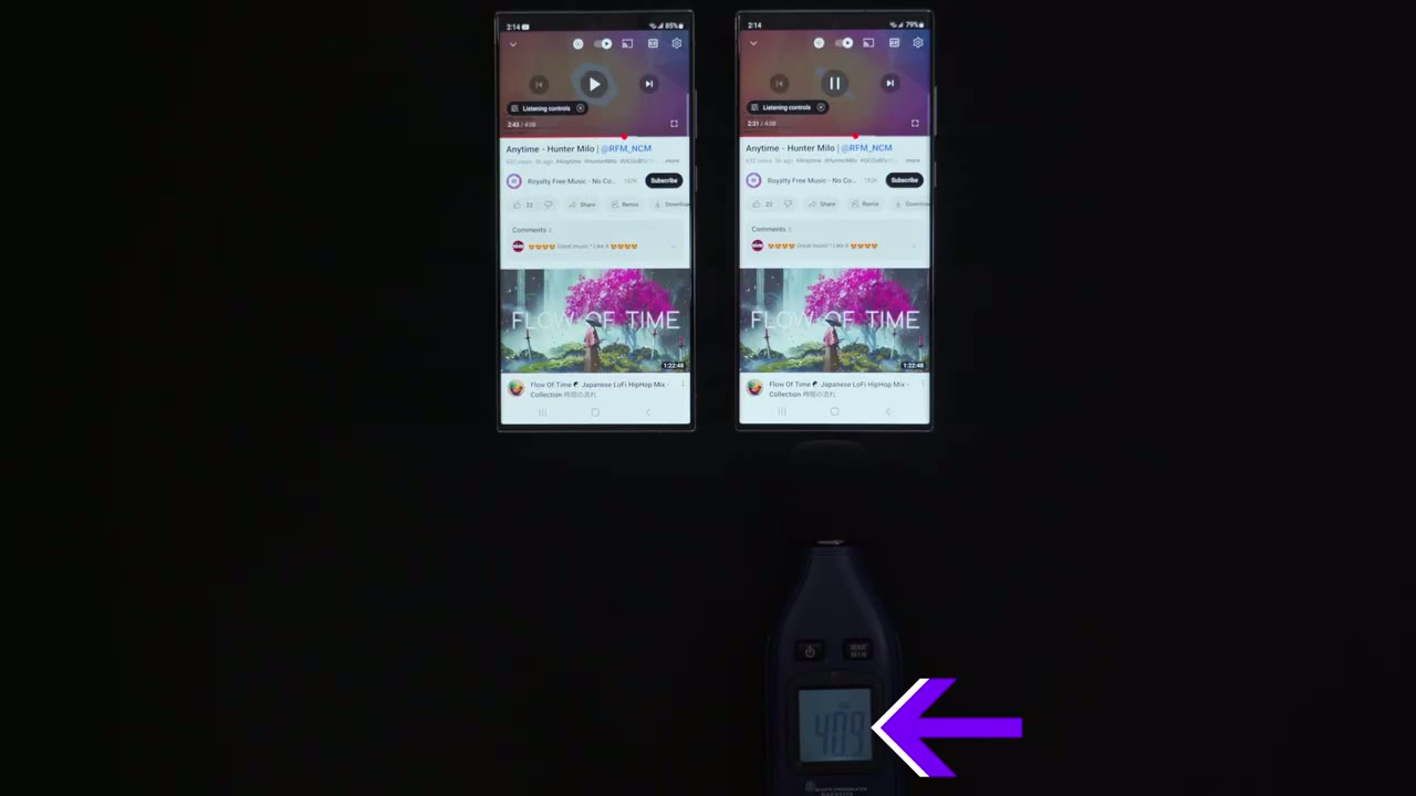 Screenshot — Sound