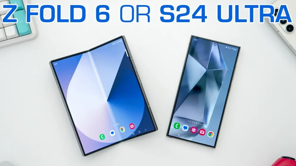 Video thumbnail — Samsung Galaxy Z Fold 6 Review vs S24 Ultra. Hmm....
