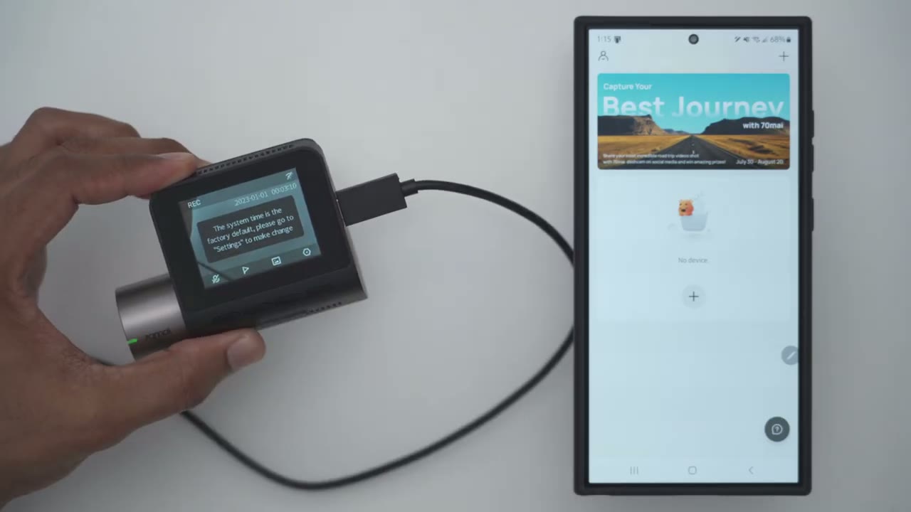 Screenshot — Pairing