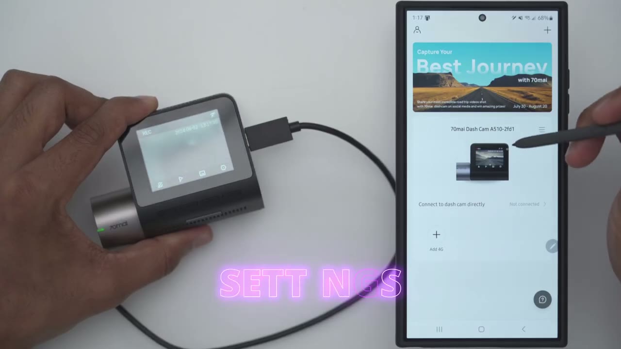 Screenshot — Settings