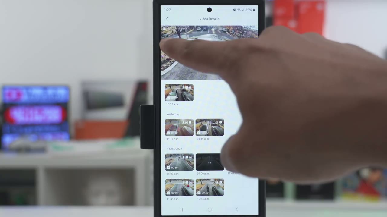 Screenshot — 2 Way Talk & Alarm