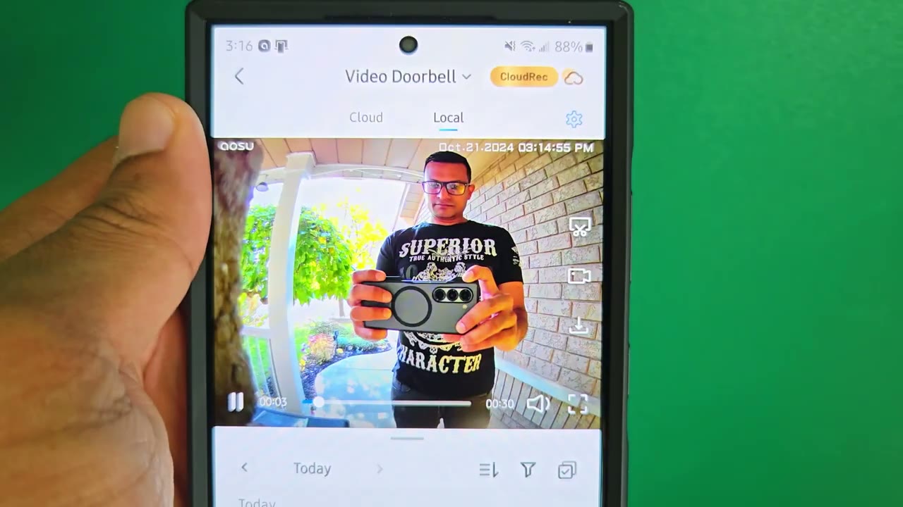 Screenshot — Doorbell Ringer