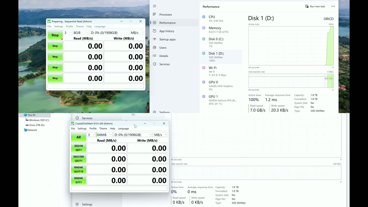 Screenshot — Benchmarks