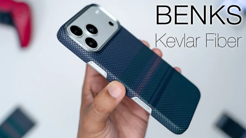 Video thumbnail — Slim & Strong! Benks Kevlar Fiber Cases for iPhone 17 Pro Max