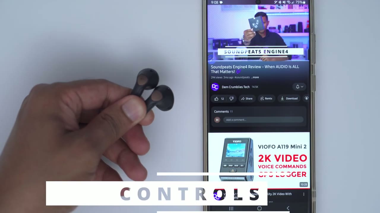Screenshot — Controls