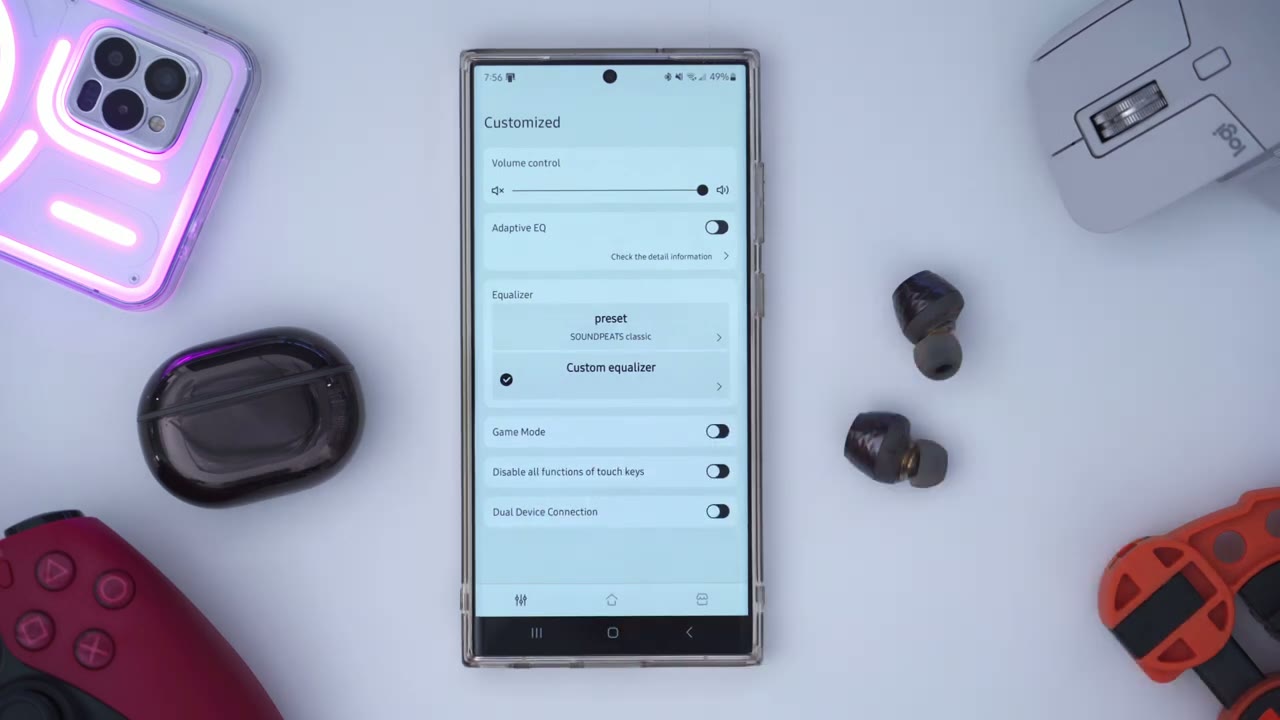 Screenshot — Controls
