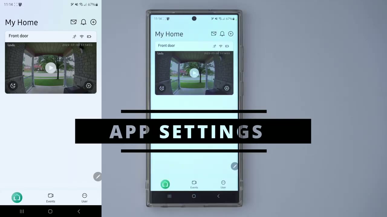 Screenshot — App Settings