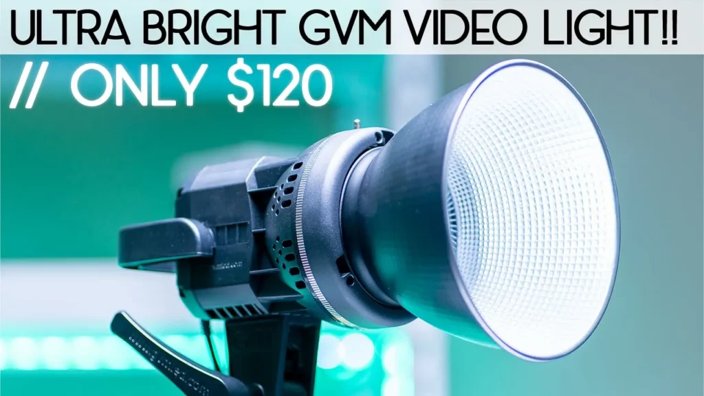 Video thumbnail — 💡 Super Bright & Capable Video Light! GVM 80W LED Video Light Review 💡
