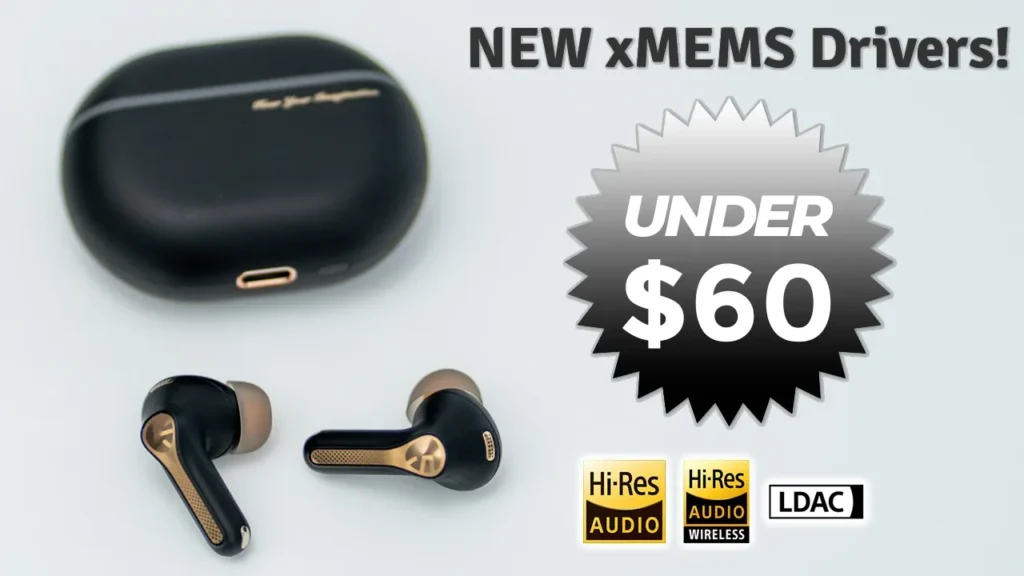 Video thumbnail — Superb Sound & xMEMS Drivers! SoundPEATS Capsule3 Pro+ Earbuds