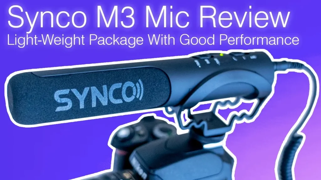 Video thumbnail — Synco M3 Microphone Review - Good Results In A Light-Weight Package