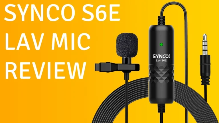 Video thumbnail — Synco S6E Review - Auto-Switching Camera & Phone Mic