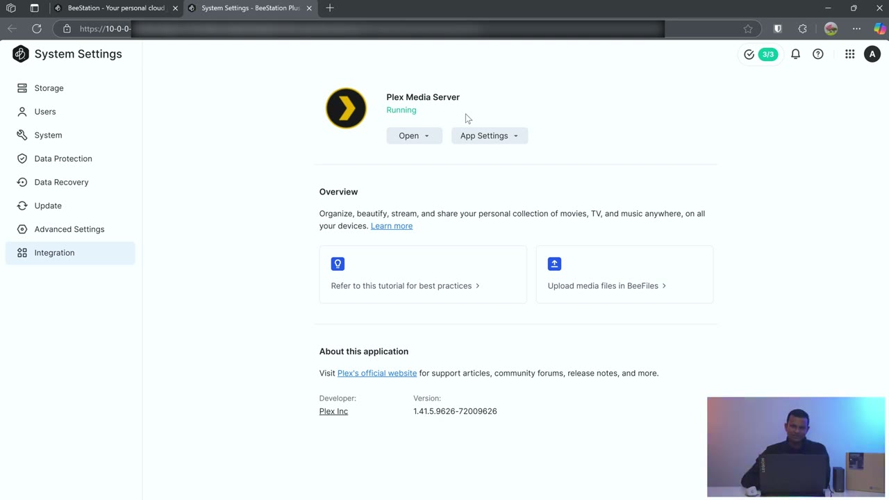 Screenshot — BeeStation Software