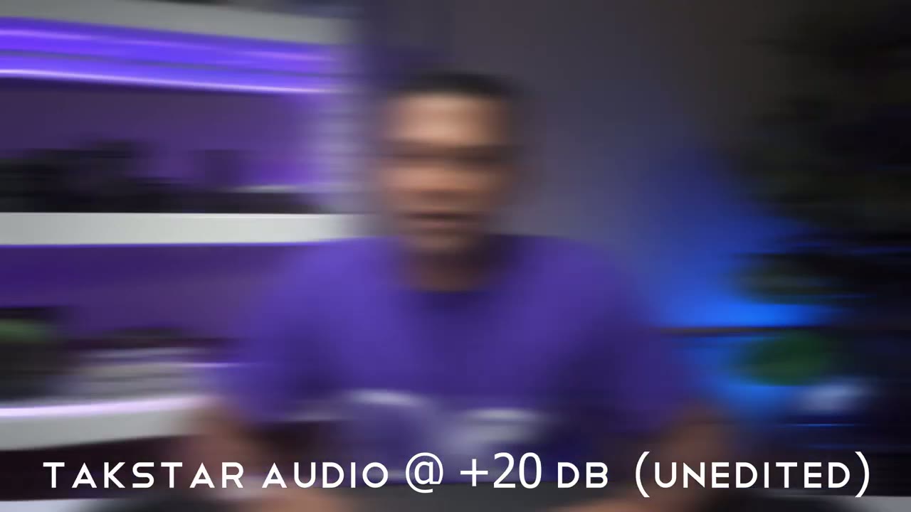 Screenshot — Takstar Audio at +20 dB