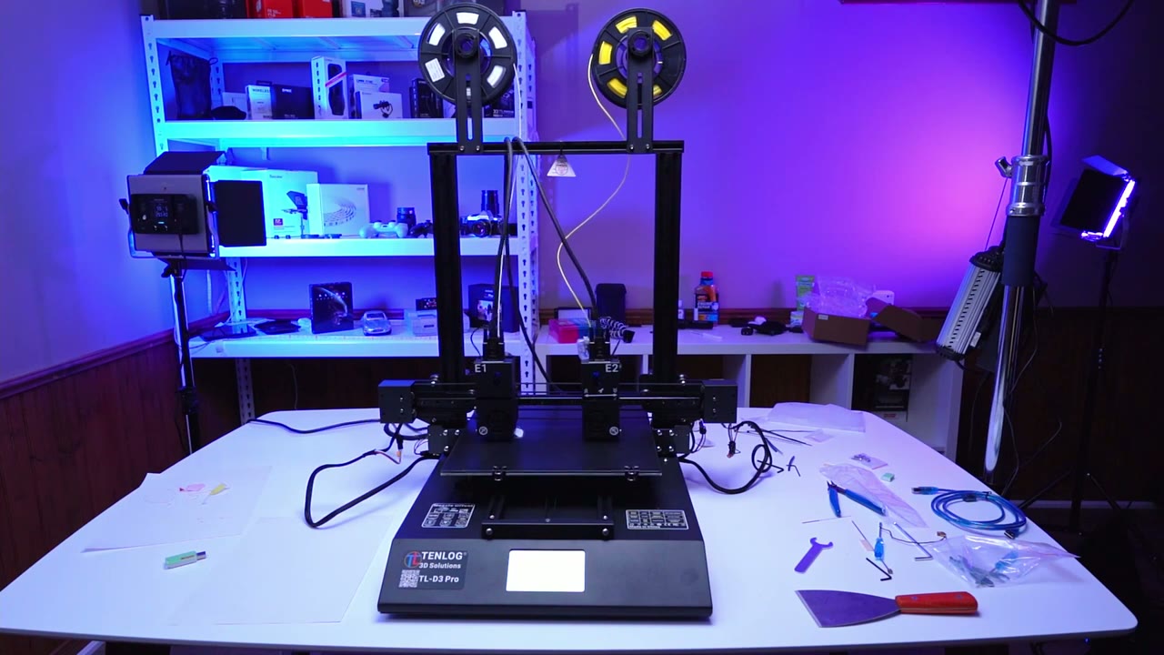 Screenshot — Single Nozzle Printing