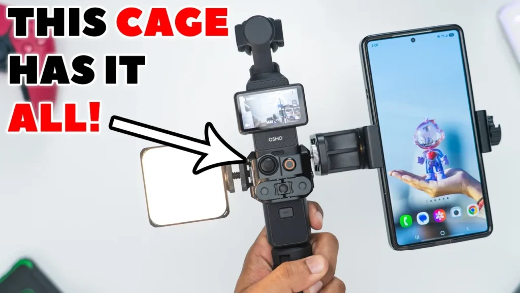 Video thumbnail — The MOST Versatile Cage For Your DJI Osmo Pocket 3? Neewer Metal Cage!