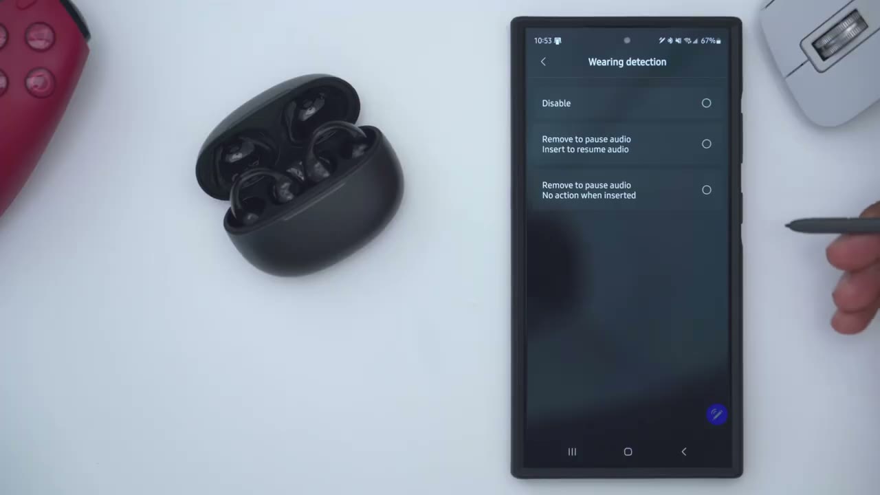 Screenshot — Touch Controls