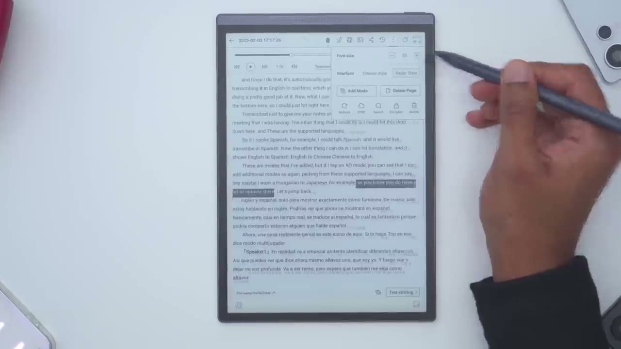 Screenshot — Schedule Tab