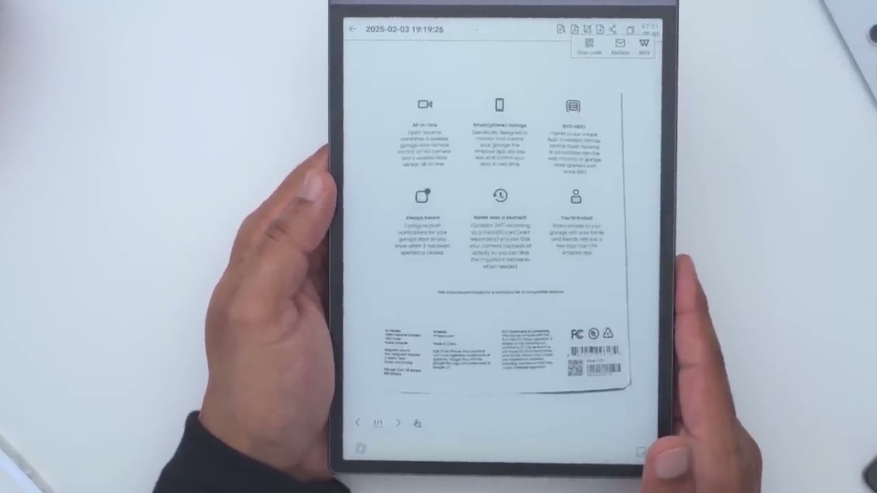 Screenshot — Stylus / Pen Experience