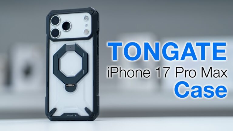 Video thumbnail — TONGATE Case for iPhone 17 Pro Max – Surprisingly TOUGH!