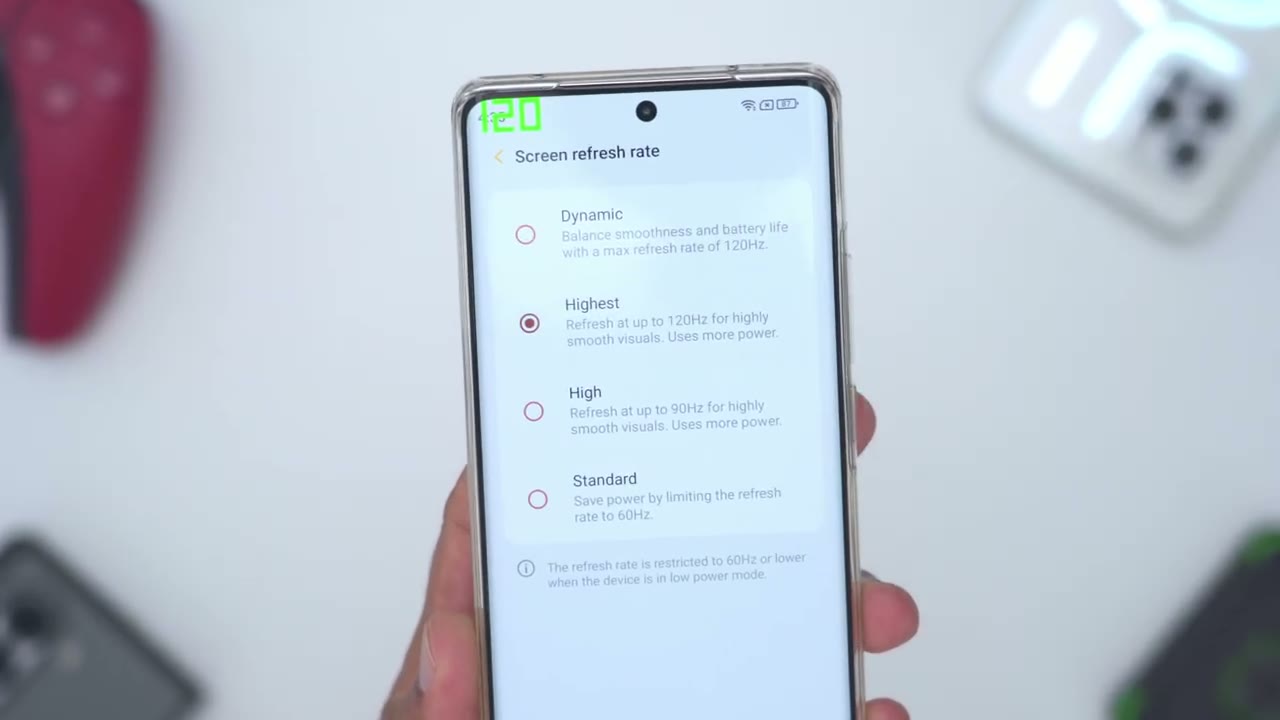 Screenshot — Speakers
