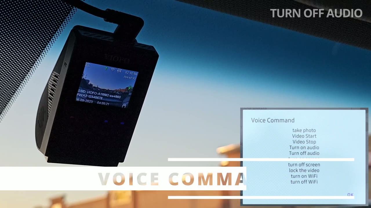 Screenshot — Voice Commands